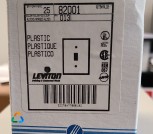 Leviton 82001, 1 Gang Toggle Switch, Almond, Wall Plate