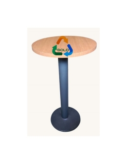 SOLD - Bistro Table - Maple Veneer - #2402006